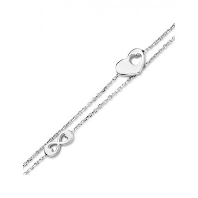 Bracelet argent NAIOMY B0K08