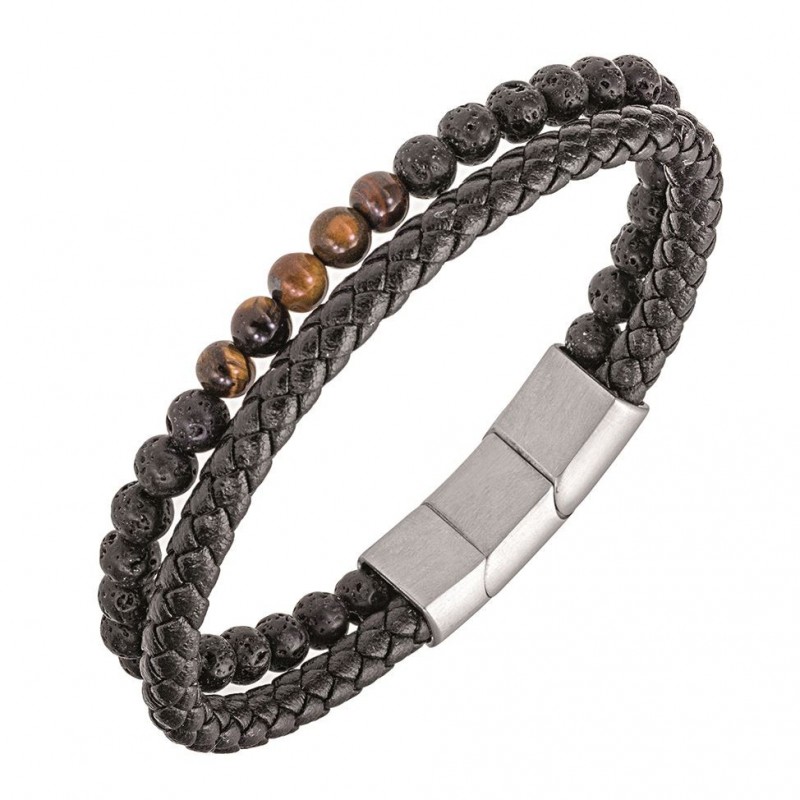 BRACELET ALL BLACKS OEIL DE TIGRE 682294