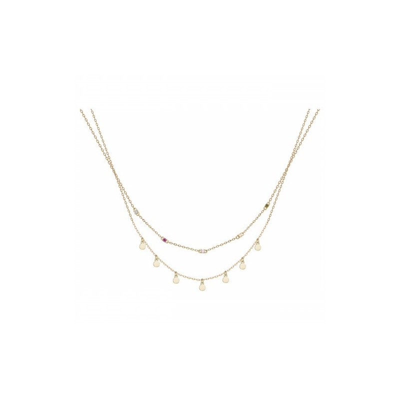 Collier plaqué or 66700074