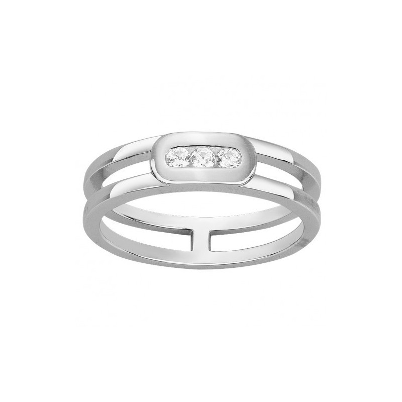 Bague argent 3 OZ 70100756-56