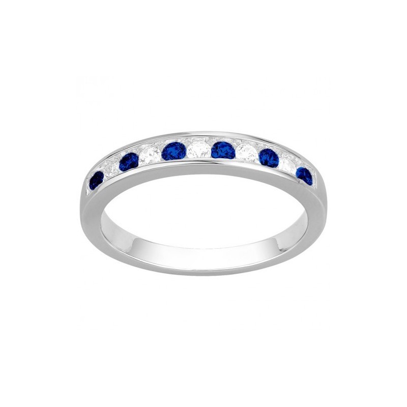 Bague argent SPINELLE SYNTHETIQUE ET OZ 70100913-56