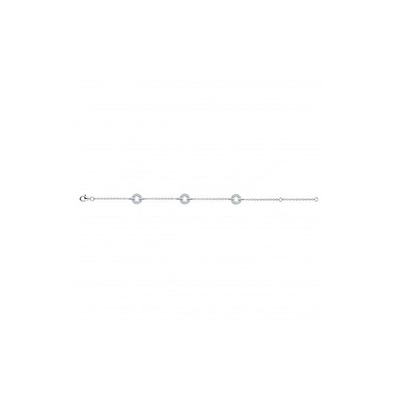 BRACELET ARGENT OZ 16+3CM70300047