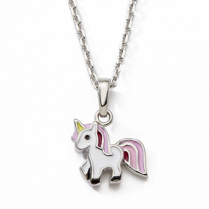 Collier licorne argent 925