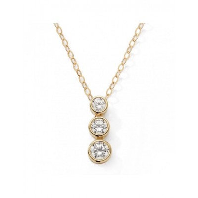 Collier or 375 oxydes