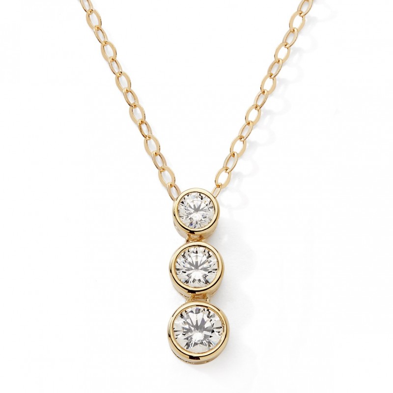 Collier or 375 oxydes