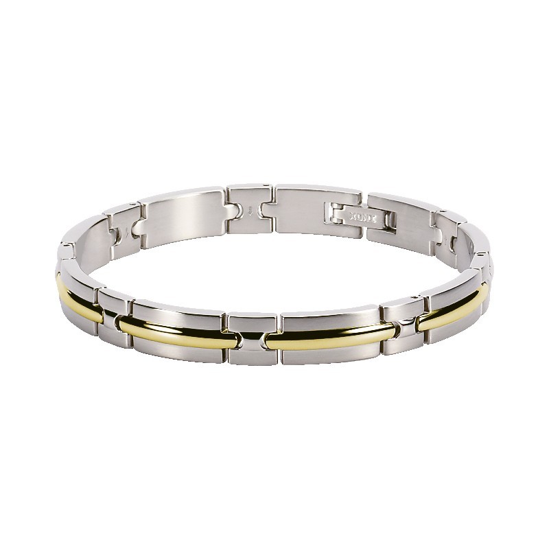 Bracelet TRINIDAD acier PVD B042287