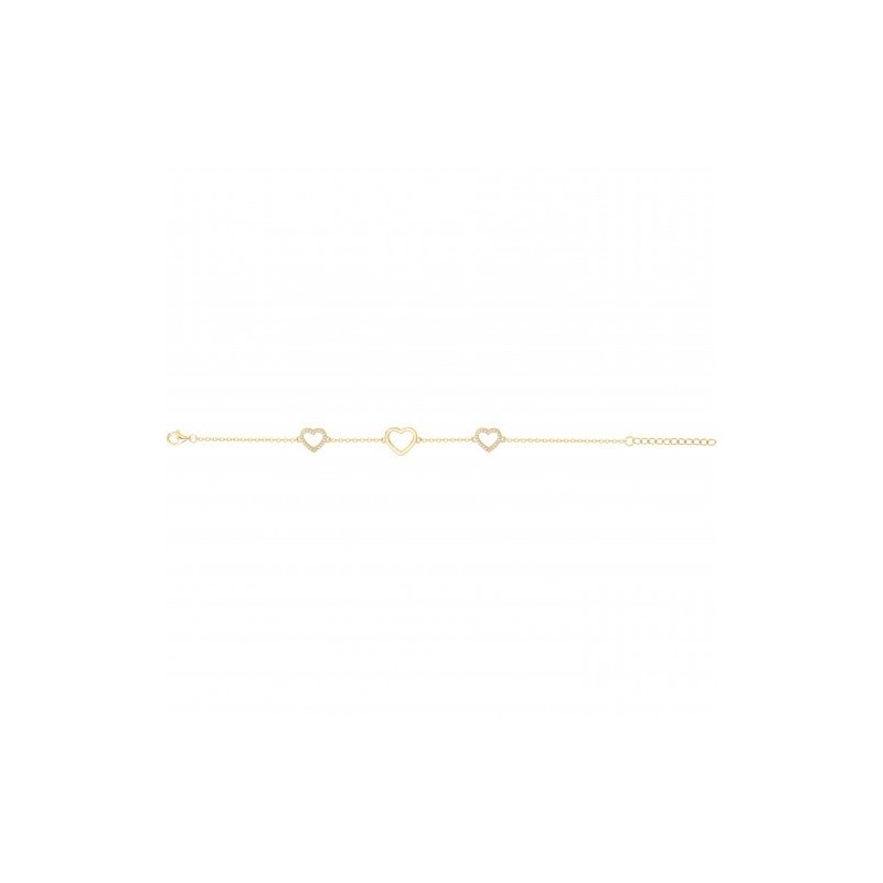 Bracelet plaqué or 76300202
