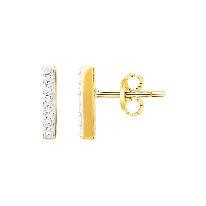 Boucles d'oreilles plaqué or 76400084BJ