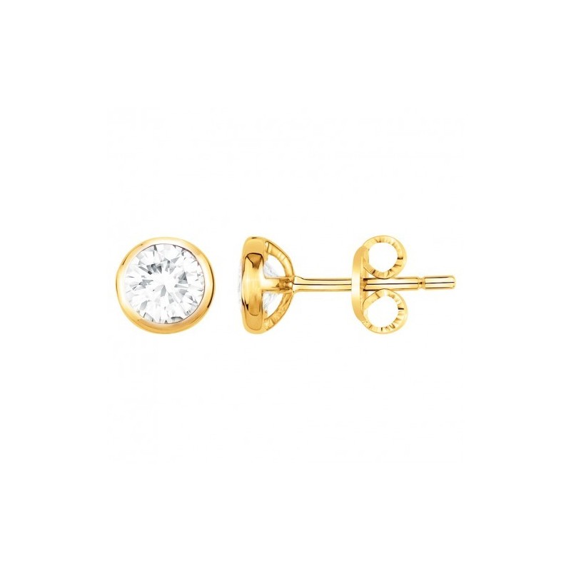 Boucles d'oreilles plaqué or 76400086