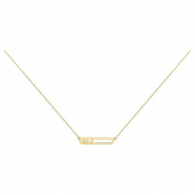 Collier plaqué or 76700197